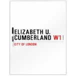 ELIZABETH U. CUMBERLAND  Dry Erase Boards