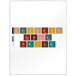 Periodic
 Table
 Writer  Dry Erase Boards