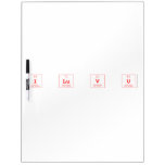 I Lu V U  Dry Erase Boards
