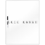 Emil Magcalas  Dry Erase Boards