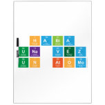 HABIA 
 UNA VEZ
 UN ATOMO  Dry Erase Boards