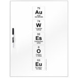 Au
 W
 Es
 O
 Eu  Dry Erase Boards