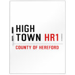 HIGH TOWN  Dry Erase Boards