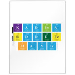 KADINA 
 SIDDETE 
 HAYIR  Dry Erase Boards