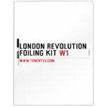 London revolution foiling Kit  Dry Erase Boards