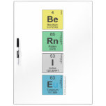 Be
 Rn
 I
 E  Dry Erase Boards