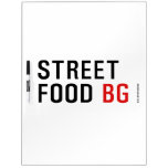 Street Food  Dry Erase Boards