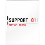 Support   Dry Erase Boards