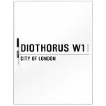 diothorus  Dry Erase Boards
