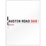 Austen Road  Dry Erase Boards