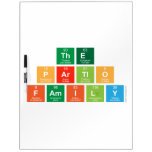The 
 P|artlo
 Family  Dry Erase Boards