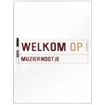 Welkom  Dry Erase Boards