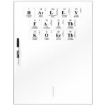 Harley
 Faith
 Koerth
 
 
 
 
   Dry Erase Boards