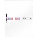 Class of 2018  Dry Erase Boards