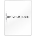 Richmond close  Dry Erase Boards