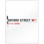 Oxford Street  Dry Erase Boards