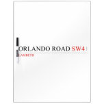 Orlando Road  Dry Erase Boards