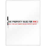 the property blog for  Dry Erase Boards