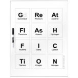 GREAT
 FLASH
 FIC
 TION  Dry Erase Boards