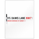 115 Daws LANE  Dry Erase Boards