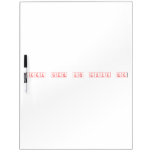keep calm and love me  Dry Erase Boards