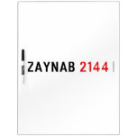 Zaynab  Dry Erase Boards