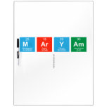 Maryam
   Dry Erase Boards