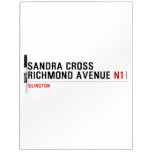 Sandra Cross Richmond Avenue  Dry Erase Boards