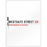 Westgate Street  Dry Erase Boards