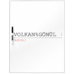 VOLKAN%GÖNÜL  Dry Erase Boards