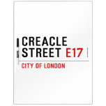 Creacle Street  Dry Erase Boards