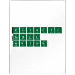 Periodic
 Table
 Writer  Dry Erase Boards