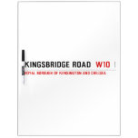 Kingsbridge Road  Dry Erase Boards