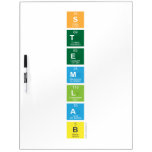S
 T
 E
 M
 L
 A
 B  Dry Erase Boards