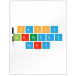 Happy
 Birthday
 Cory  Dry Erase Boards