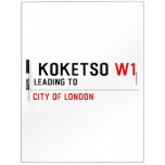  Koketso  Dry Erase Boards