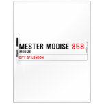 Mester Modise  Dry Erase Boards