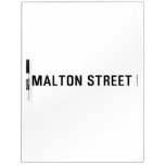 Malton Street  Dry Erase Boards