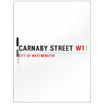 Carnaby street  Dry Erase Boards