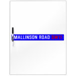 Mallinson Road  Dry Erase Boards
