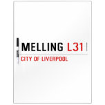 Melling  Dry Erase Boards