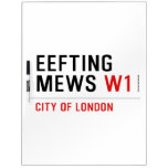 EEFTING MEWS  Dry Erase Boards