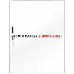 Admin carLEX  Dry Erase Boards