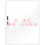 I luv
 New york  Dry Erase Boards