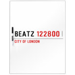 Beatz  Dry Erase Boards