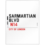 sarmartian blvd   Dry Erase Boards