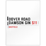 Dover Road  Damson Gin  Dry Erase Boards