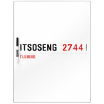 Itsoseng  Dry Erase Boards