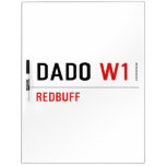 dado  Dry Erase Boards