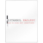 istanbul  Dry Erase Boards